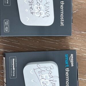 Amazon Thermostat with Alexa - White